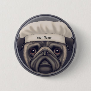Mops Koch Button