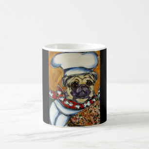 Mops Koch Kaffeetasse