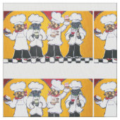 MOPS KÖCHE STOFF (Nahaufnahme)