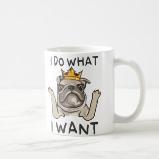 MOPS-KÖNIG Darmzotten Kaffeetasse
