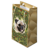 Mops Kreath Kleine Geschenktüte (Rückseite Schrägansicht)