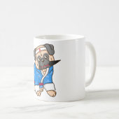 Mops Kunai Kaffeetasse (VorderseiteRechts)