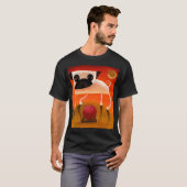 Mops-Kunst - 2006_may10a - von David King T-Shirt (Vorne ganz)