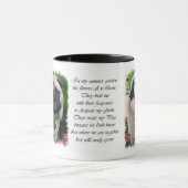 Mops Kunstgeschenke Tasse (Zentrum)