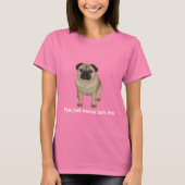 Mops Ladys Shirt (Vorderseite)