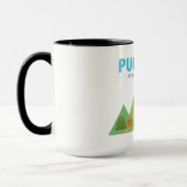 Mops-Lager-Kaffee-Tee Tasse (Links)