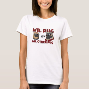 Mops-lange Hülse T-Shirt