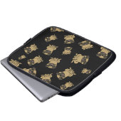 Mops! Laptopschutzhülle (Vorne Knopf)