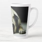 Mops Latte Tasse (Rechts)