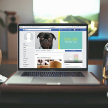 Mops-Leben-bestes Leben niedliches lustiges Facebook Cover