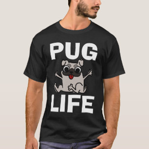 MOPS-LEBEN-HundT - Shirts, lustig T-Shirt