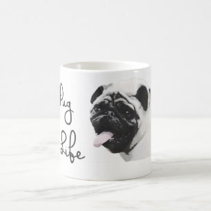Mops-Leben Kaffeetasse