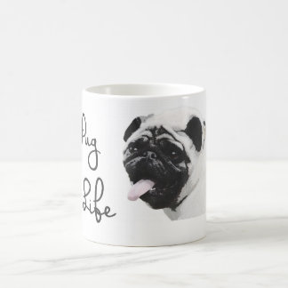 Mops-Leben Kaffeetasse