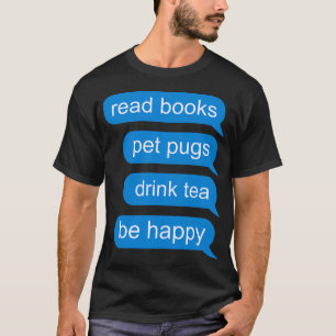 Mops-Leben - Süße Mops-Illustration T-Shirt