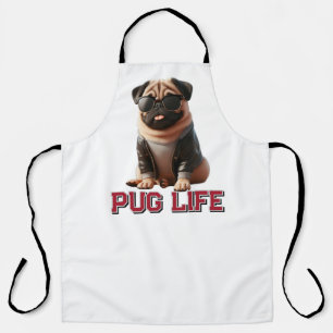 Mops Leben Süßer Mops Hund Schürze