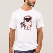 Mops-Leben T-Shirt (Vorderseite)