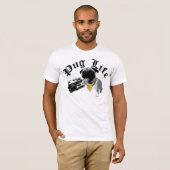 Mops-Leben T-Shirt (Vorne ganz)