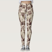 Mops-Leggings Leggings (Vorderseite)