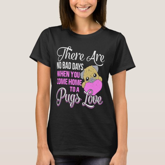 Mops Liebe 215 T-Shirt (Vorderseite)