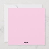 Mops Liebe Feiertagskarte (Rückseite)