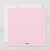 Mops Liebe Feiertagskarte (Rückseite)