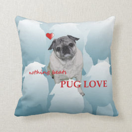 Mops-Liebe-Kissen Kissen