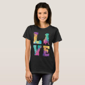 Mops Liebe T-Shirt (Vorne ganz)