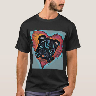 Mops Liebe T-Shirt