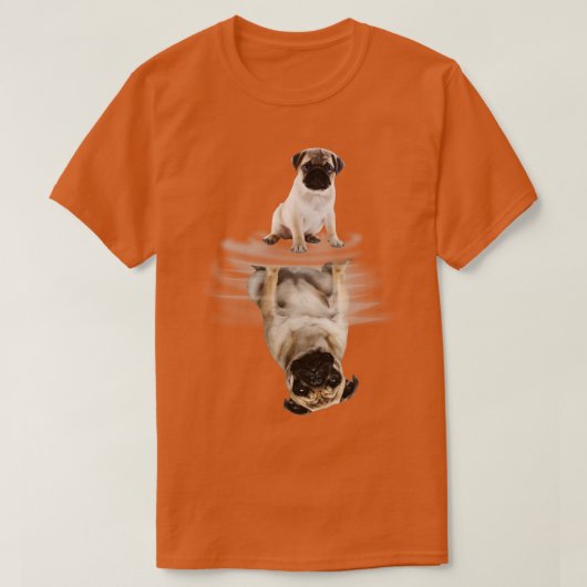 Mops Liebe T-Shirt (Design vorne)