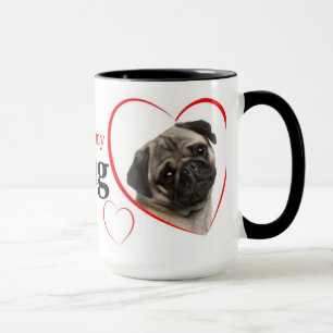 Mops Liebe Tasse