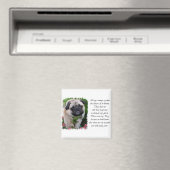 Mops Liebhaber Geschenke Magnet (In Situ (Geschirrspüler))