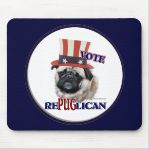 Mops Liebhaber Geschenke Mousepad