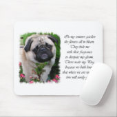 Mops Liebhaber Geschenke Mousepad (Mit Mouse)