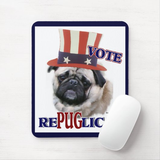 Mops Liebhaber Geschenke Mousepad (Mit Mouse)