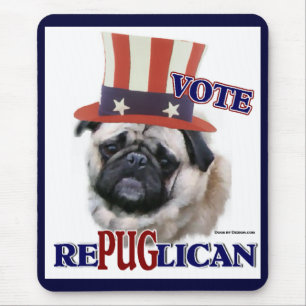Mops Liebhaber Geschenke Mousepad