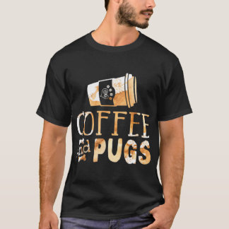 Mops Liebhaber Kaffee Und Möpse Kaffee Liebhaber M T-Shirt