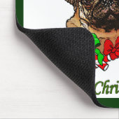 Mops Liebhaber Weihnachtsgeschenke Mousepad (Ecke)