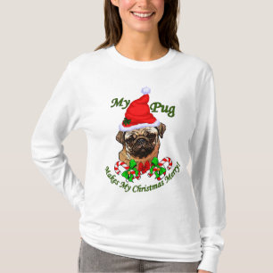 Mops-Liebhaber-Weihnachtsgeschenke T-Shirt