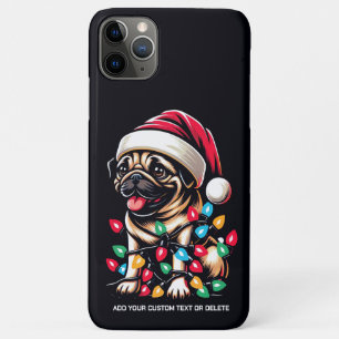Mops Liebhaber Weihnachtslicht Tierliebhaber Case-Mate iPhone Hülle