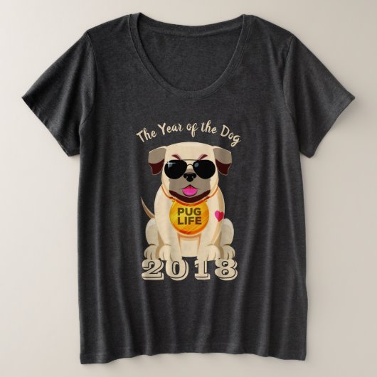 Mops Life benutzerdefinierte Shirts & Jacken (Design vorne)