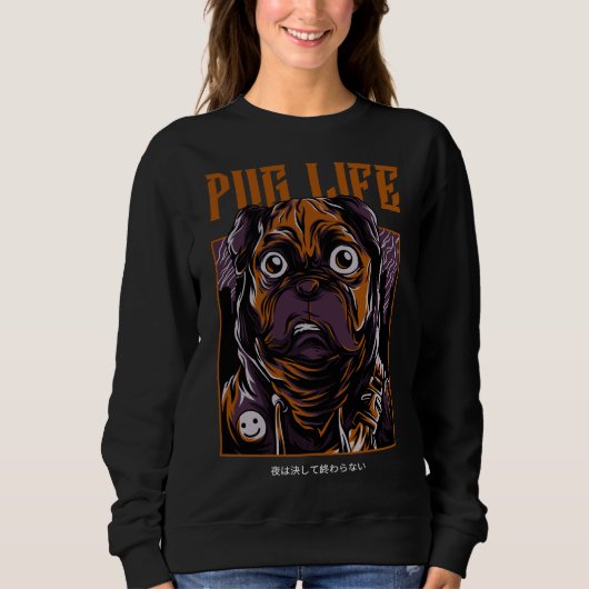 Mops Life Classic T - Shirt 750 (Vorderseite)