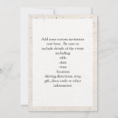 Mops Life Funny Dog Gangster Einladung (Rückseite)