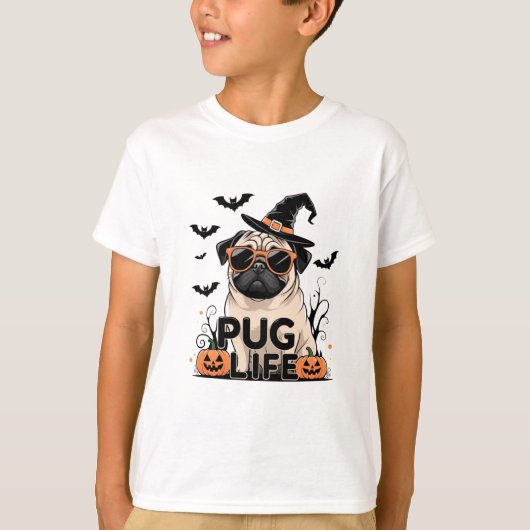 Mops Life - Funny Dog Lover T - Shirt Design 🐶 😎 (Vorderseite)