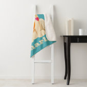 Mops Life individuelle Name- und Farbvlies-Decken Sherpadecke (Beispiel)