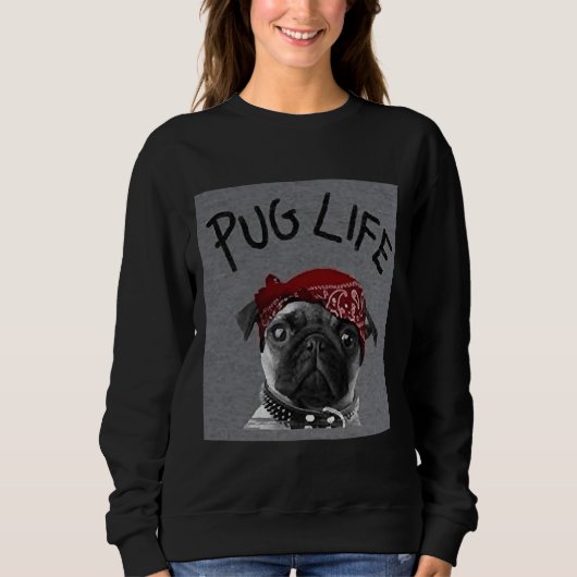 Mops Life Items Klassischer T - Shirt 782 (Vorderseite)