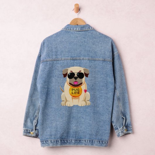 Mops Life Jeansjacke (Hangar)