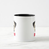 Mops Life-Kaffee-Tasse Tasse (Zentrum)