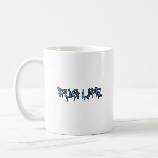 Mops Life Kaffeetasse (Links)