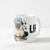 MOPS LIFE KAFFEETASSE (VorderseiteRechts)