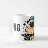 MOPS LIFE KAFFEETASSE (Vorderseite Links)